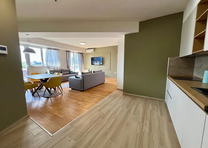 Lush Penthouses - Eluxory Apts * Skopje